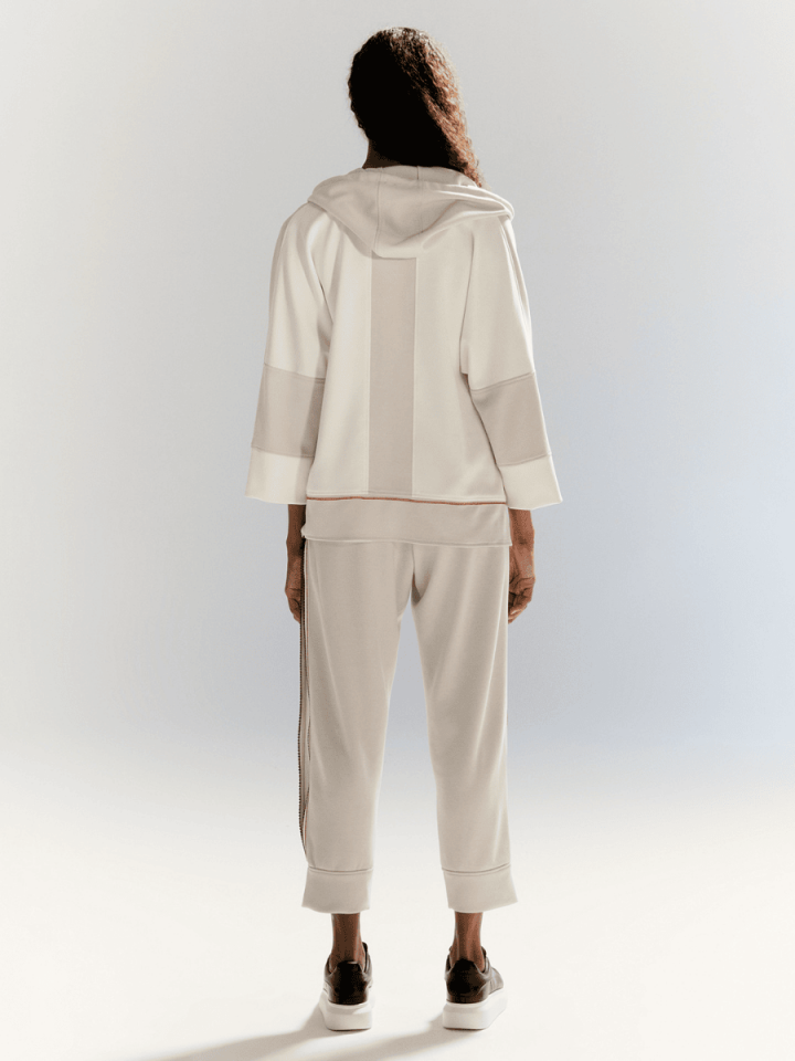 Eco Flow - Fermuar Detaylı Pantolon - Vizon